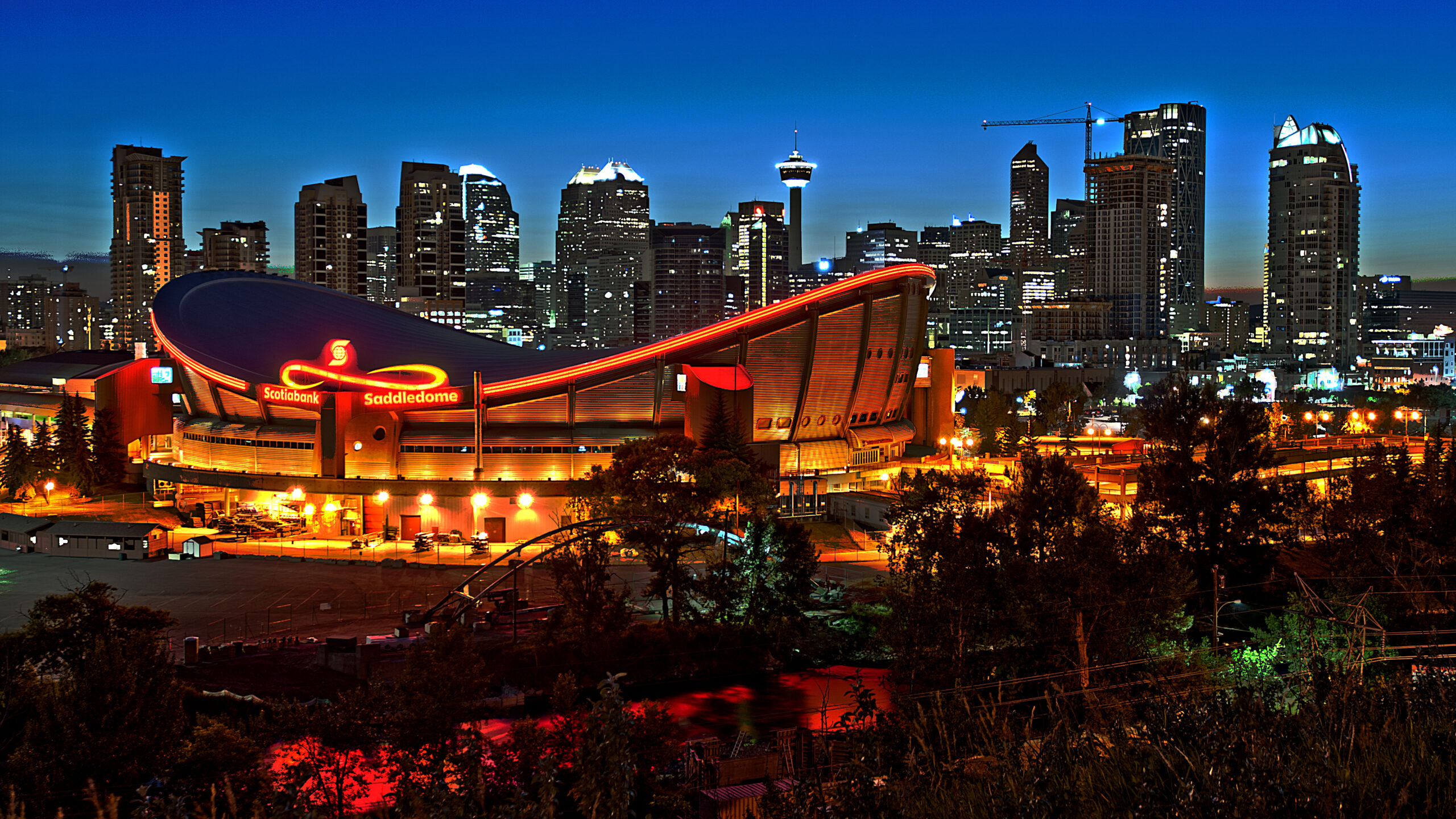 Calgary Alberta Skyline in 2012